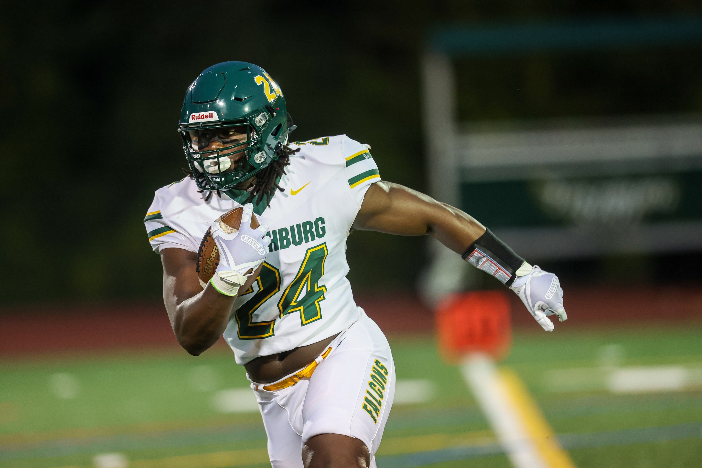 Football Soars Past Worcester