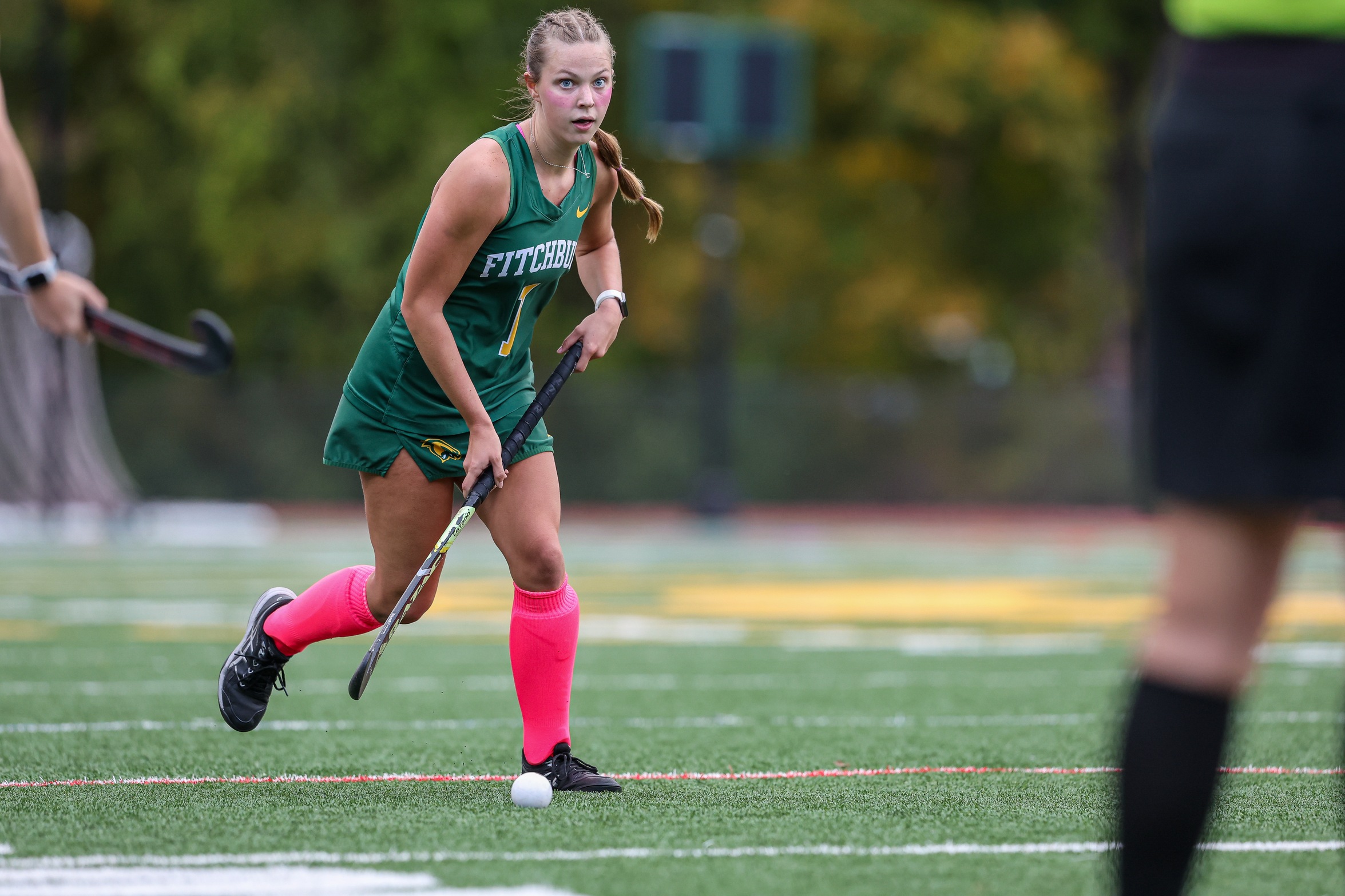 Narkevicius' Hat Trick Leads Field Hockey Past Bridgewater