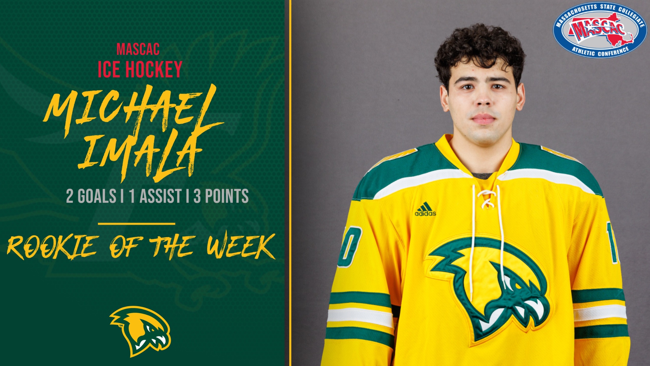 Imala Named MASCAC Co-Rookie Of The Week