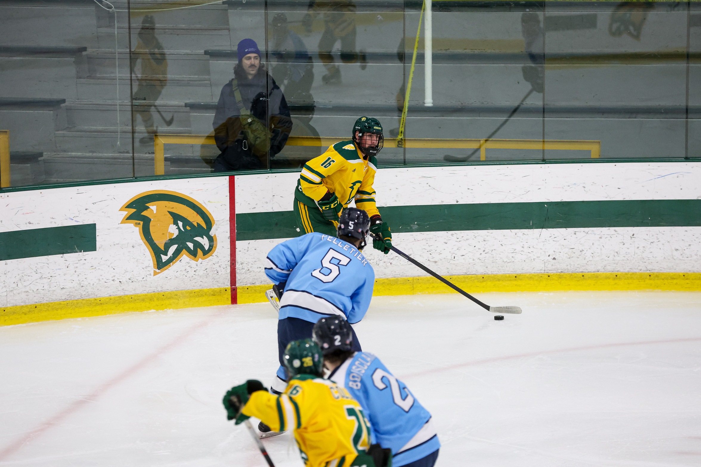 Hockey Skates Past Worcester
