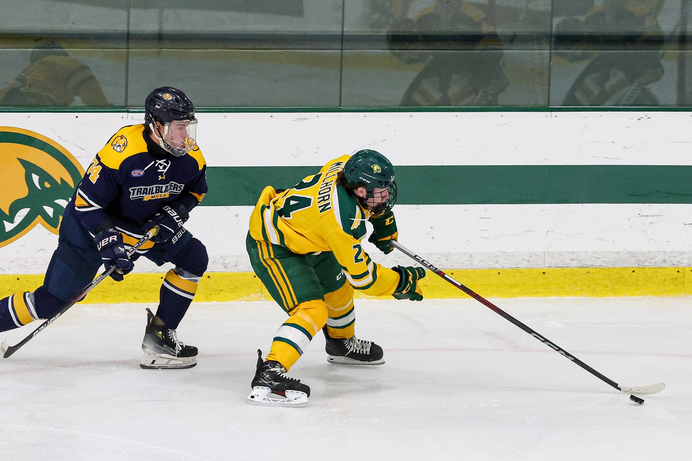 Ice Hockey Stuns 16th Ranked Panthers In MASCAC Tilt