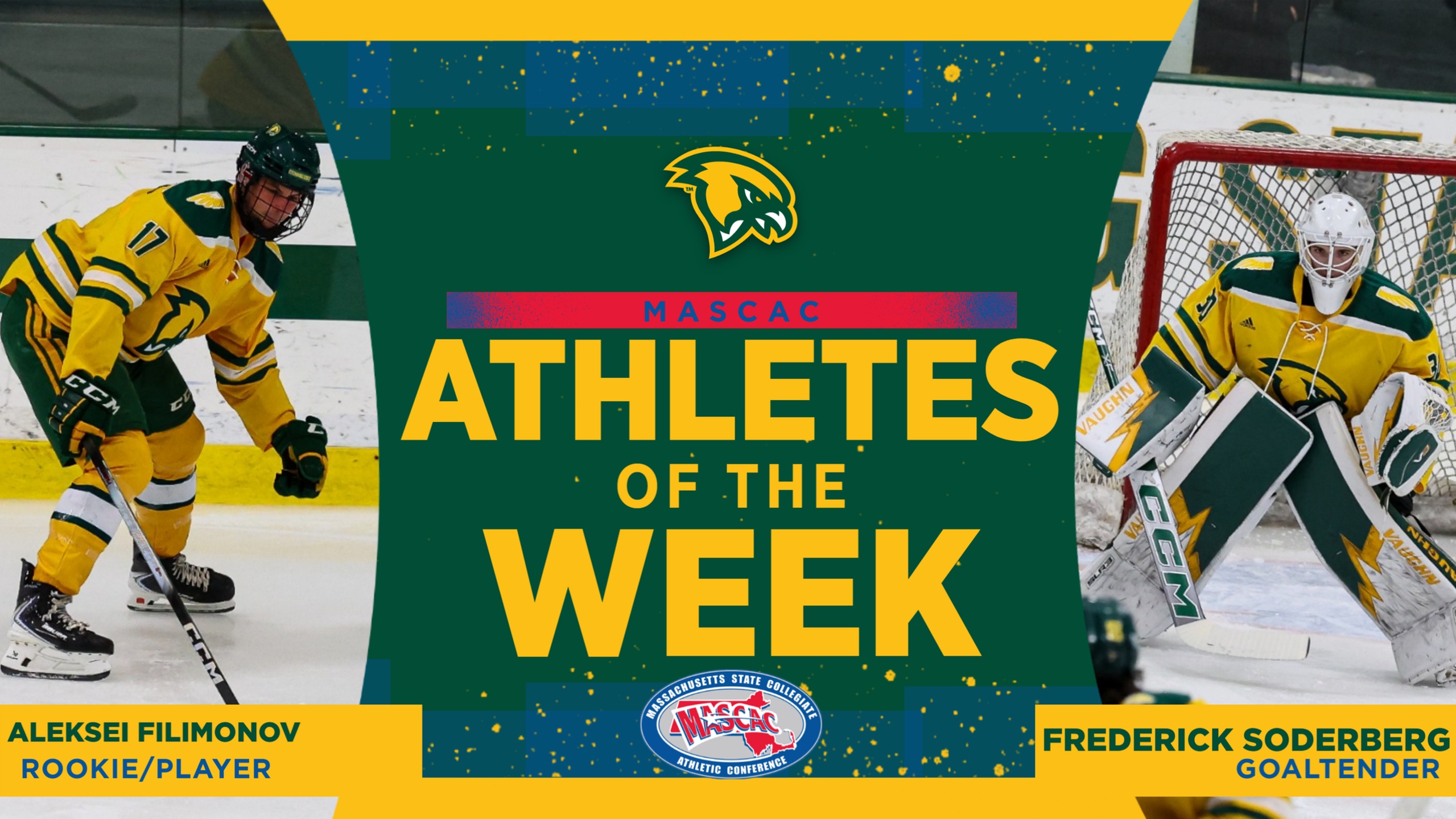 Ice Hockey Sweeps MASCAC Weekly Honors