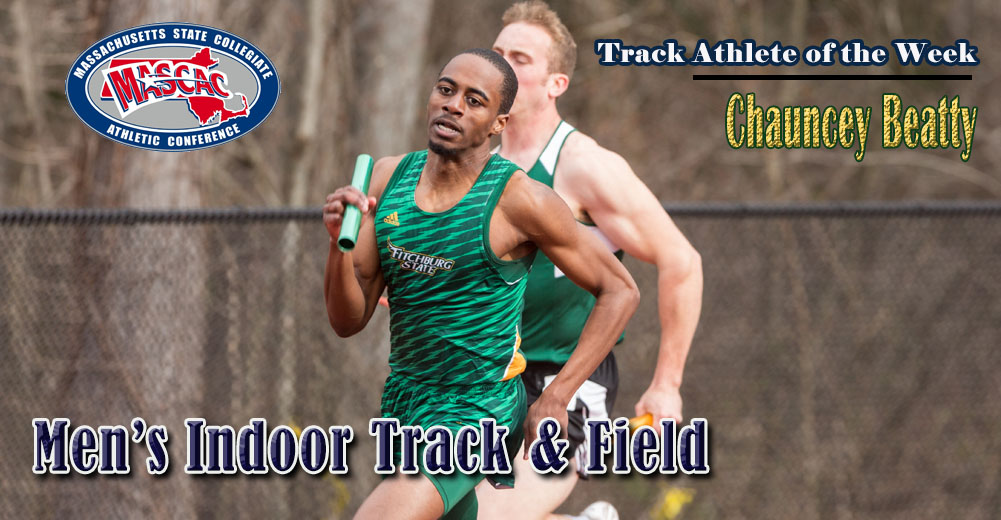 Beatty Named MASCAC Men&rsquo;s Indoor Track Athlete Of The Week