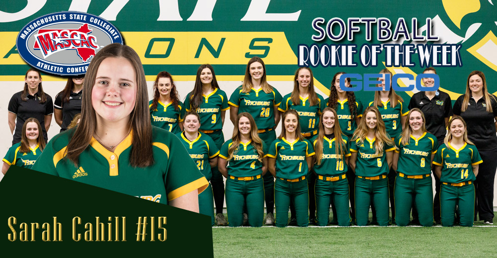 Cahill Tabbed MASCAC Softball Rookie Of The Week