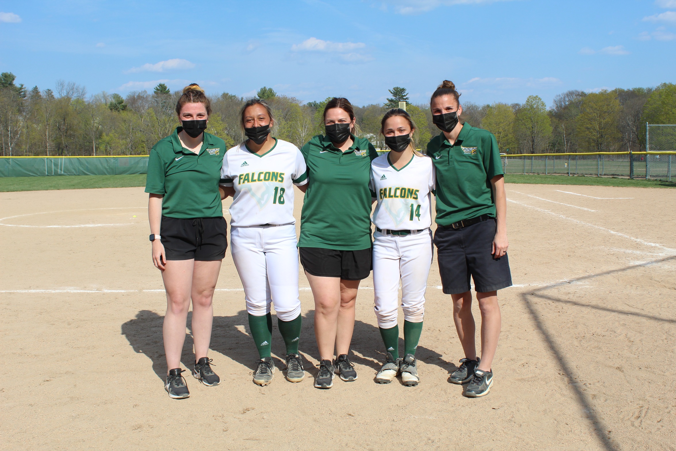 Falcons Earn Split With Rams On Senior Day