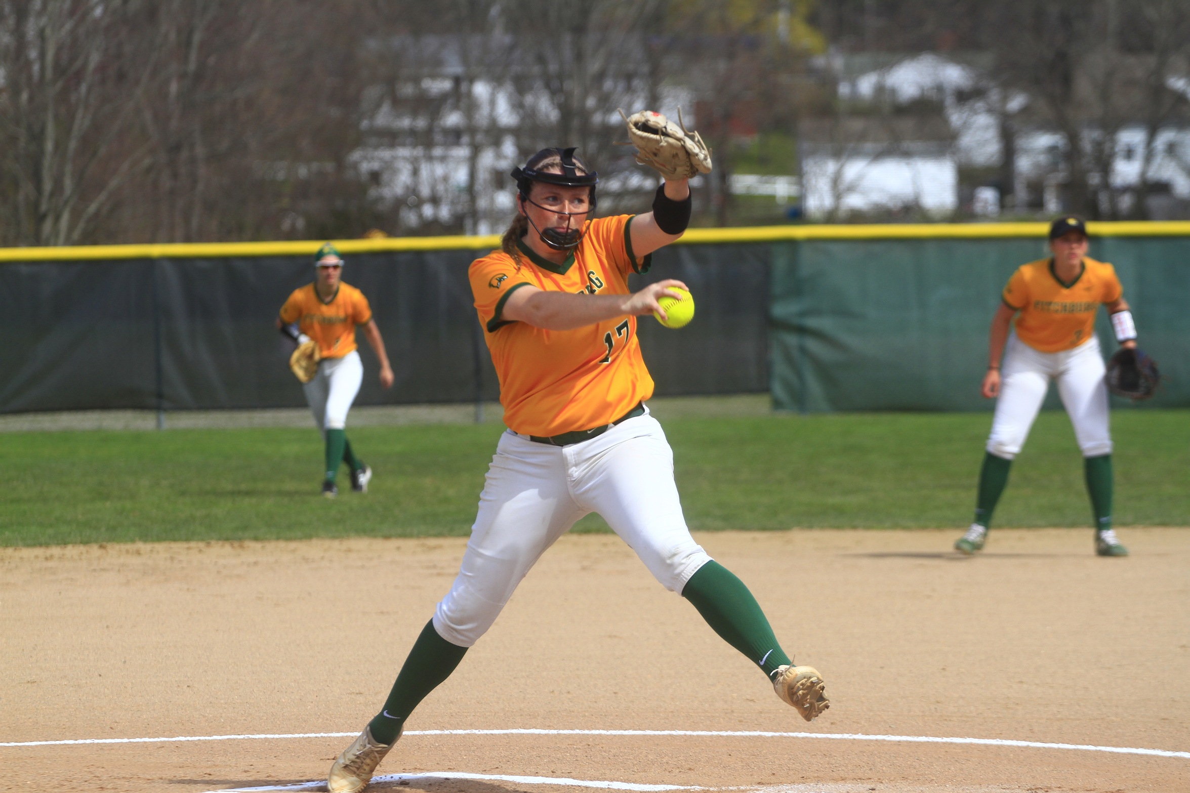Softball Collects Split With Bulldogs In Non-Conference Action