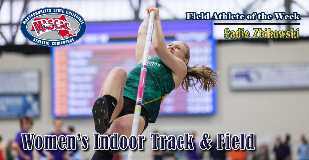 Zbikowski Earns MASCAC Women&rsquo;s Indoor Field Athlete Of The Week Honors