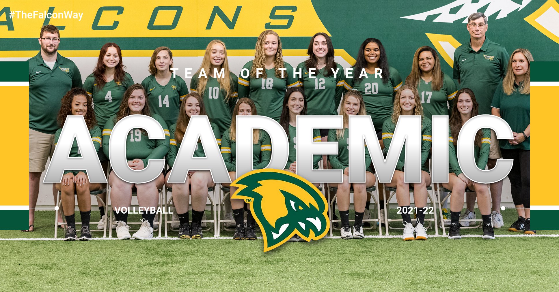 Volleyball Tabbed Academic Team of the Year