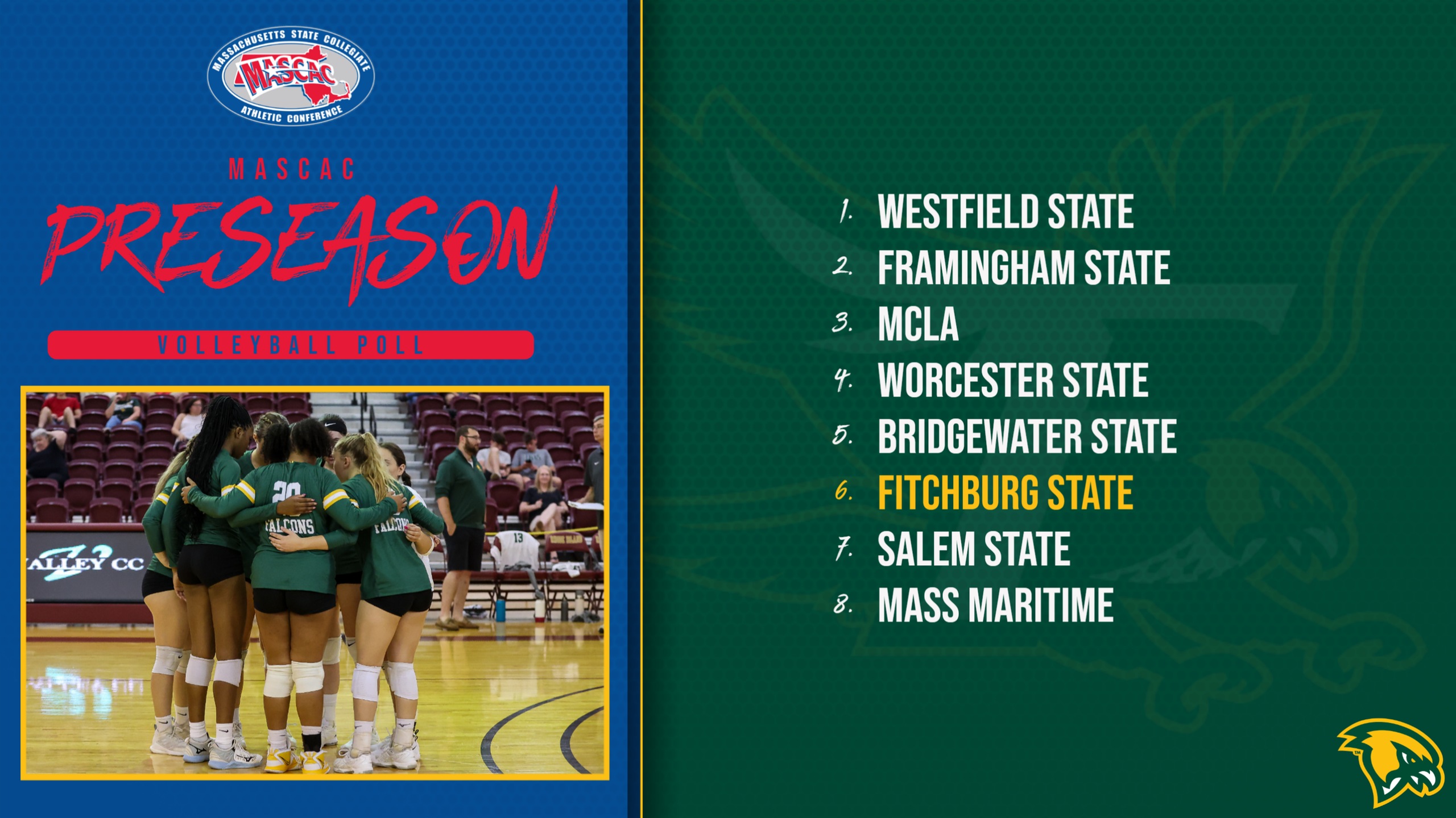 Volleyball Lands 6th in MASCAC Preseason Poll